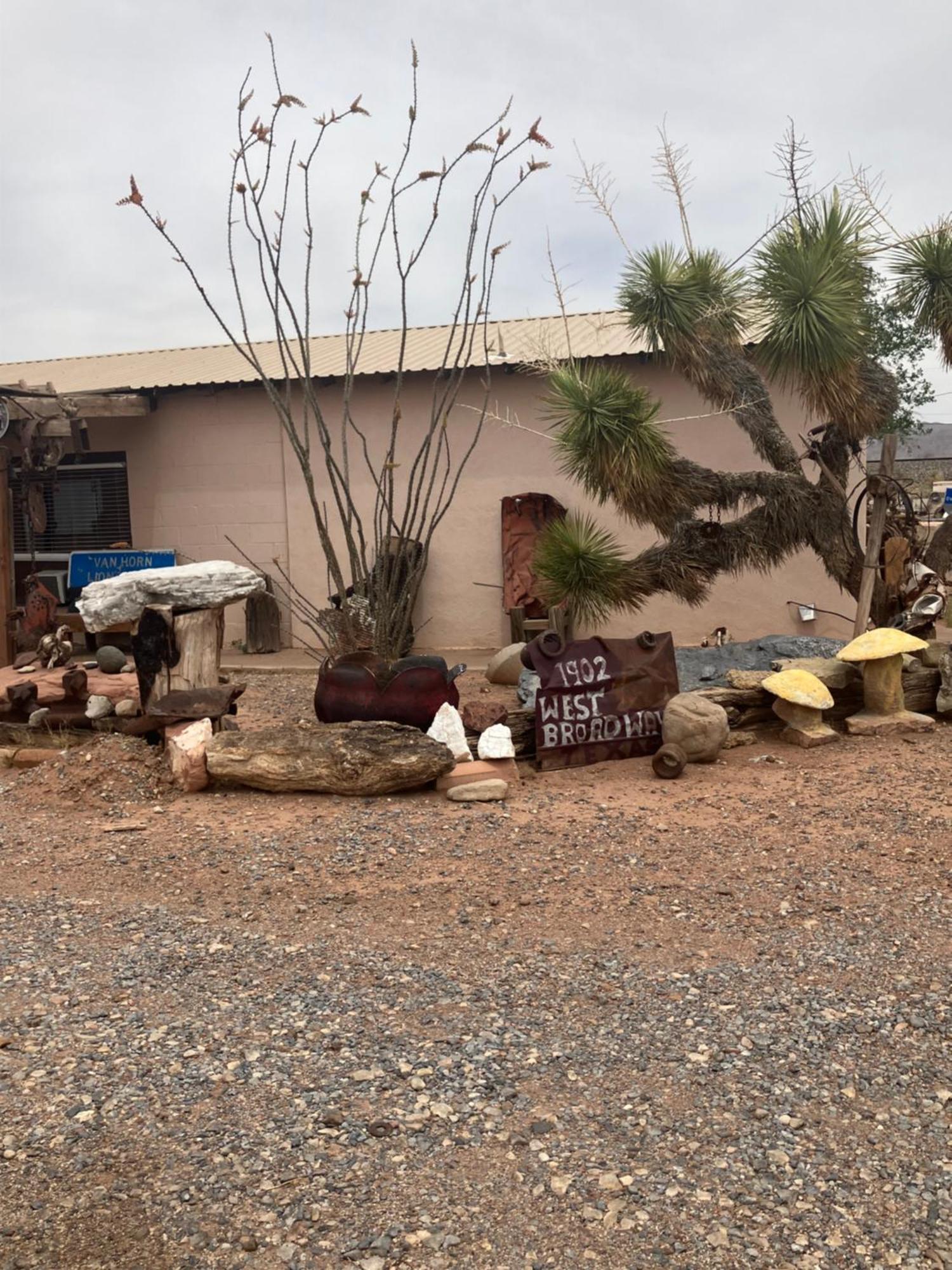 A Taste Of West Texas The Old Rock Shop Villa Van Horn Esterno foto